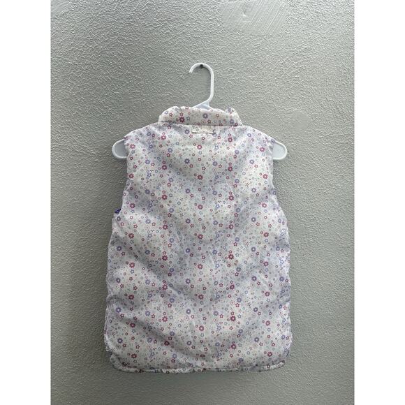 Girl Connection Childrens Girls Vest Size Large Puffer Reversible Zip Up Y2K - Picture 6 of 10